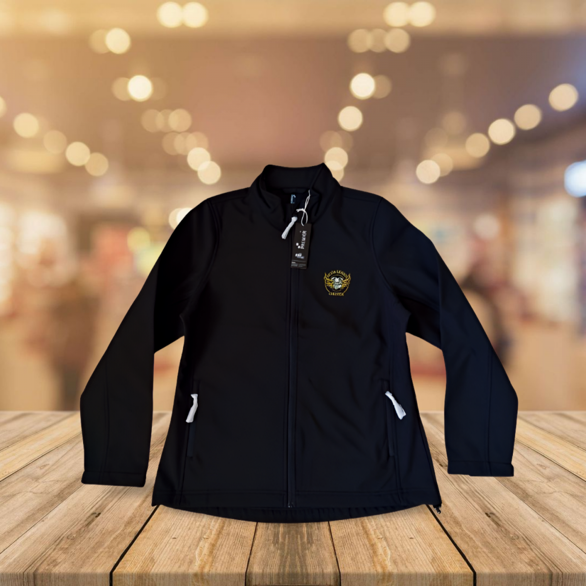 #005 This Ladies Soft‑Shell Jacket offers sleek style, lightweight comfort, and reliable weather resistance (within reason). Designed for effortless layering, it provides a flattering fit with durable, flexible fabric. Available by order only, it delivers a premium feel ideal for events, and everyday wear. A must‑have piece for style and comfort.